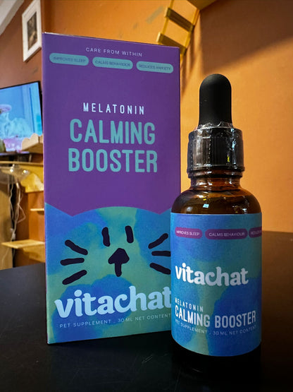 VitaChat Melatonin Calming Booster