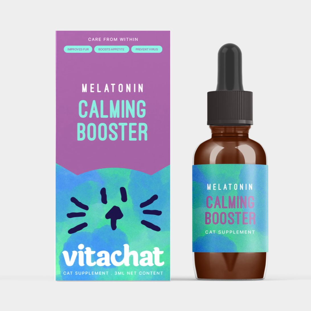 VitaChat Melatonin Calming Booster