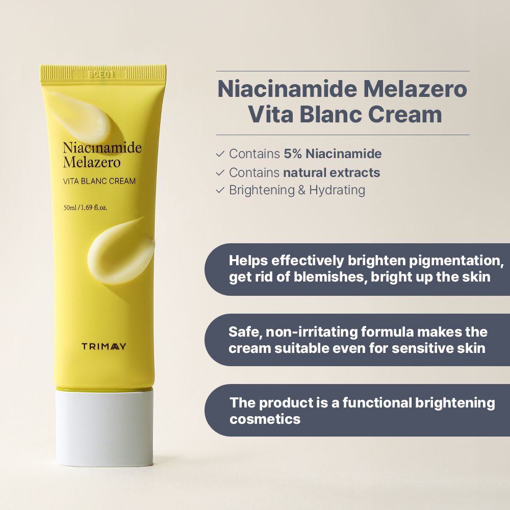 Trimay Niacinimide Melazero Vita Blanc Cream